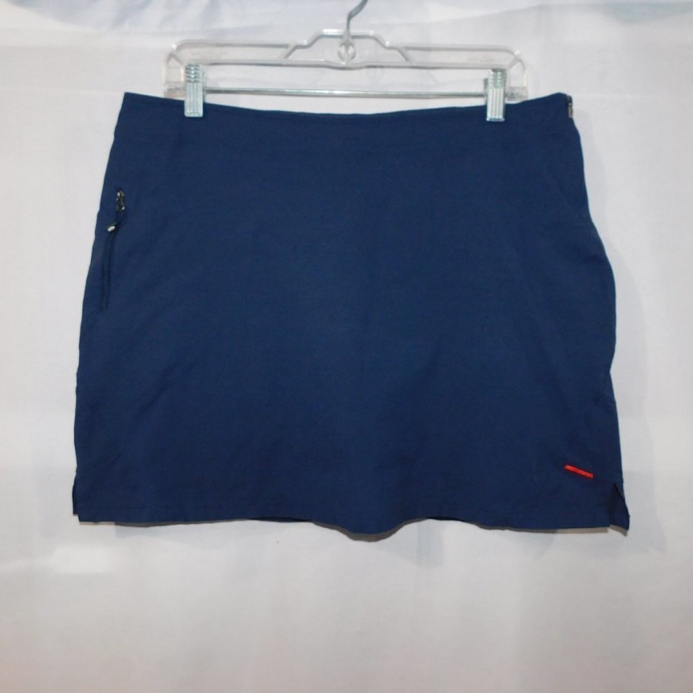 AVIA Blue Golf Skort Skirt with shorts Womens L
